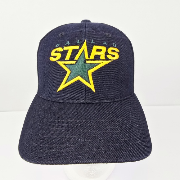 Vintage 90’s Dallas Stars Sports Specialties Plain Logo Snapback Hat NHL - Picture 1 of 11
